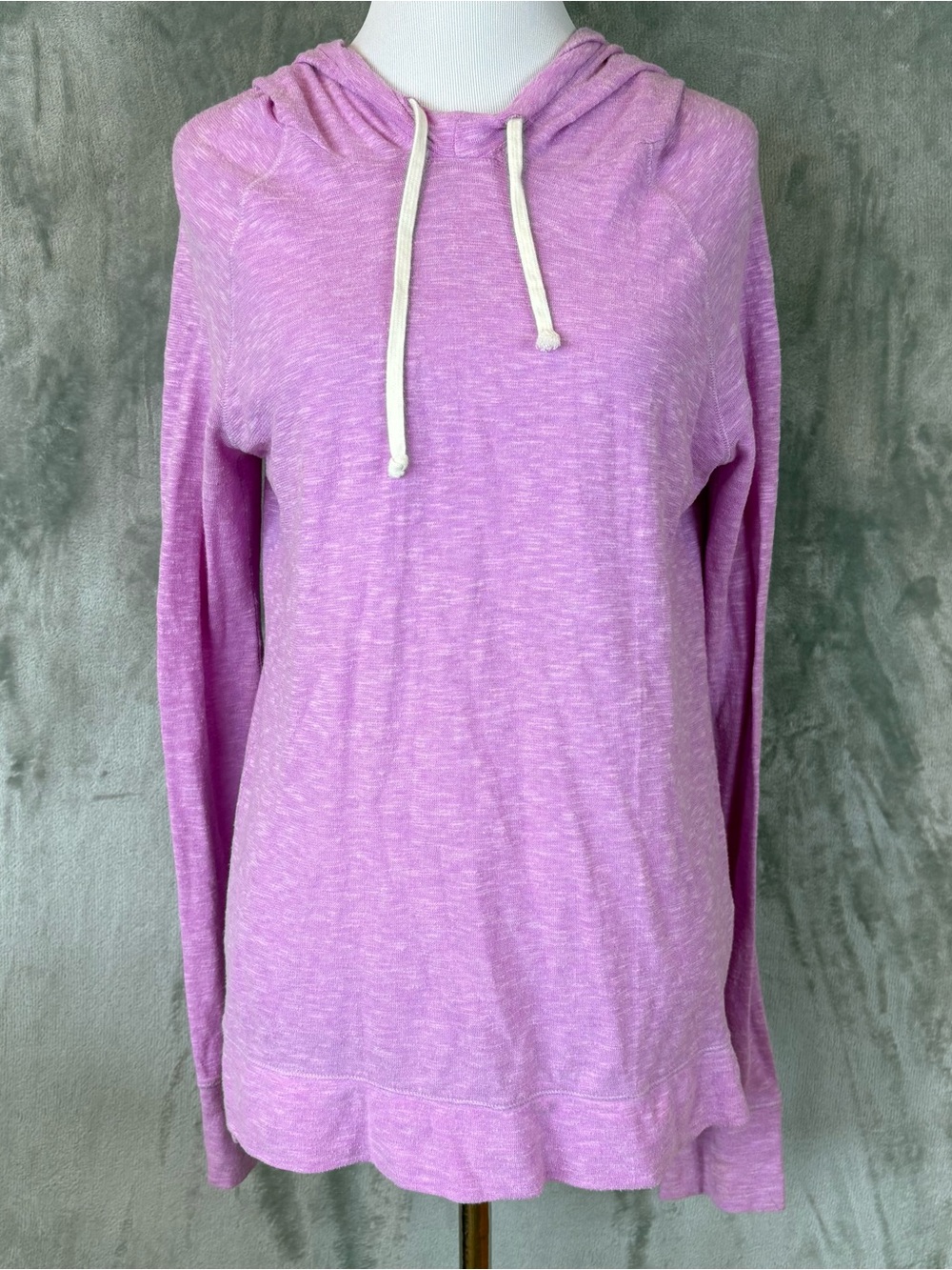 American Eagle Outfitters Purple Lightweight Pullover Hoodie Knit Sweatshirt M
